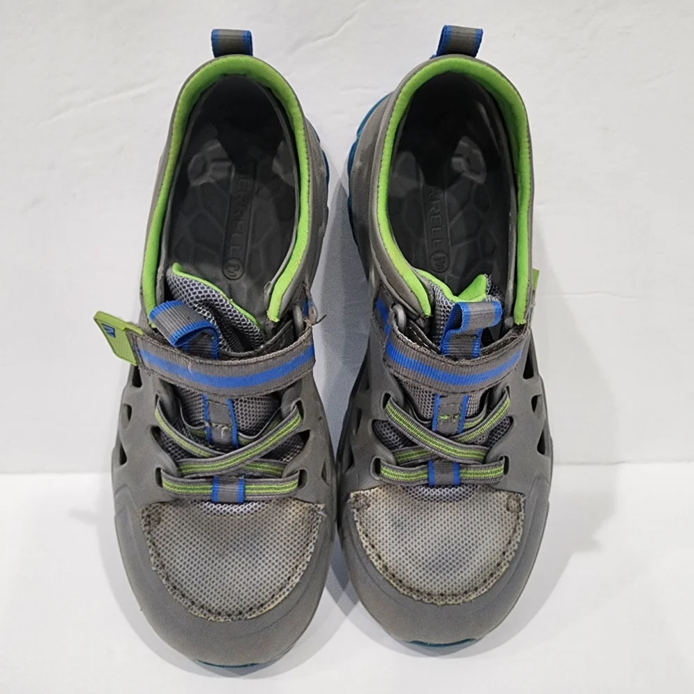 Big Kids 3M Merrell Hydro 2.0 Sandal Water Shoe Athletic Gray Hiking Bungee Cord
